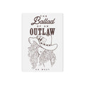 Poker Playing Cards – “The Ballad of an Outlaw” Western Artisan Deck